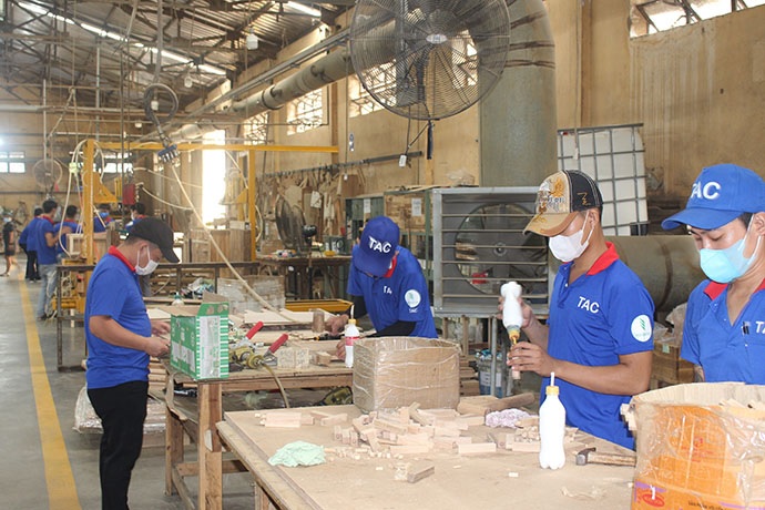 Gỗ Thuận An phát triển sản xuất kinh doanh xanh, sạch, an toàn và bền vững